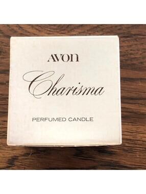 Vintage Avon Charisma Perfumed Candle With Original Box New 2"